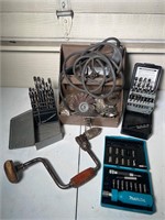 Lot Of Drill Bits And Drills