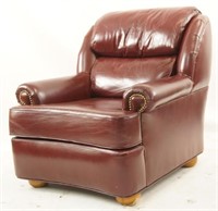 Vintage Oxblood Leather Chair