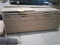 Lot of 22 Full Sheets Tongue & Groove Plywood