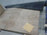 8 pcs Plywood 72" x 48" x 3/4" & Roll Rubber