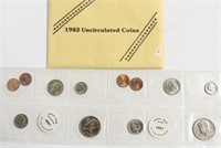 1982 UNCIRCULATED COIN SET