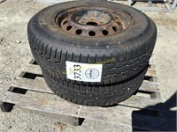 d1 two honda bolt pattern snow tires 215/75/15