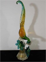 Murano glass bird figurine