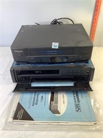 Panasonic & LXI VHS Players