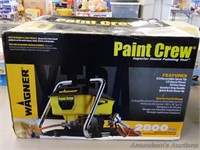 New in Box Wagner Paint Crew Paint Sprayer