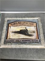 Great Pacific Railroad Print  NOT SHIPPABLE
