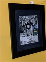 1996 FRAMED NUMBER 20 3 SIGNATURE