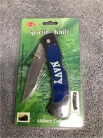 Navy Sporting Knife   NIP