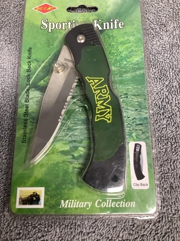 Army Sporting Knife   NIP