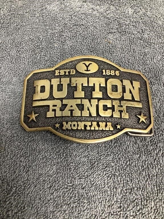 Yellowstone Dutton Ranch Belt Buckle