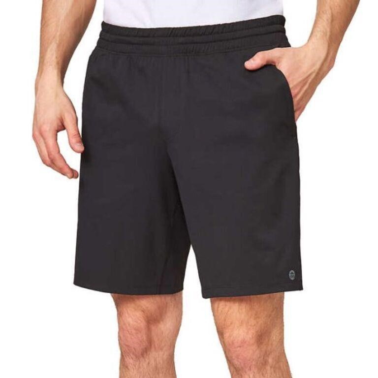 Mondetta Men's MD Activewear Short, Black Medium