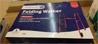 Folding walker