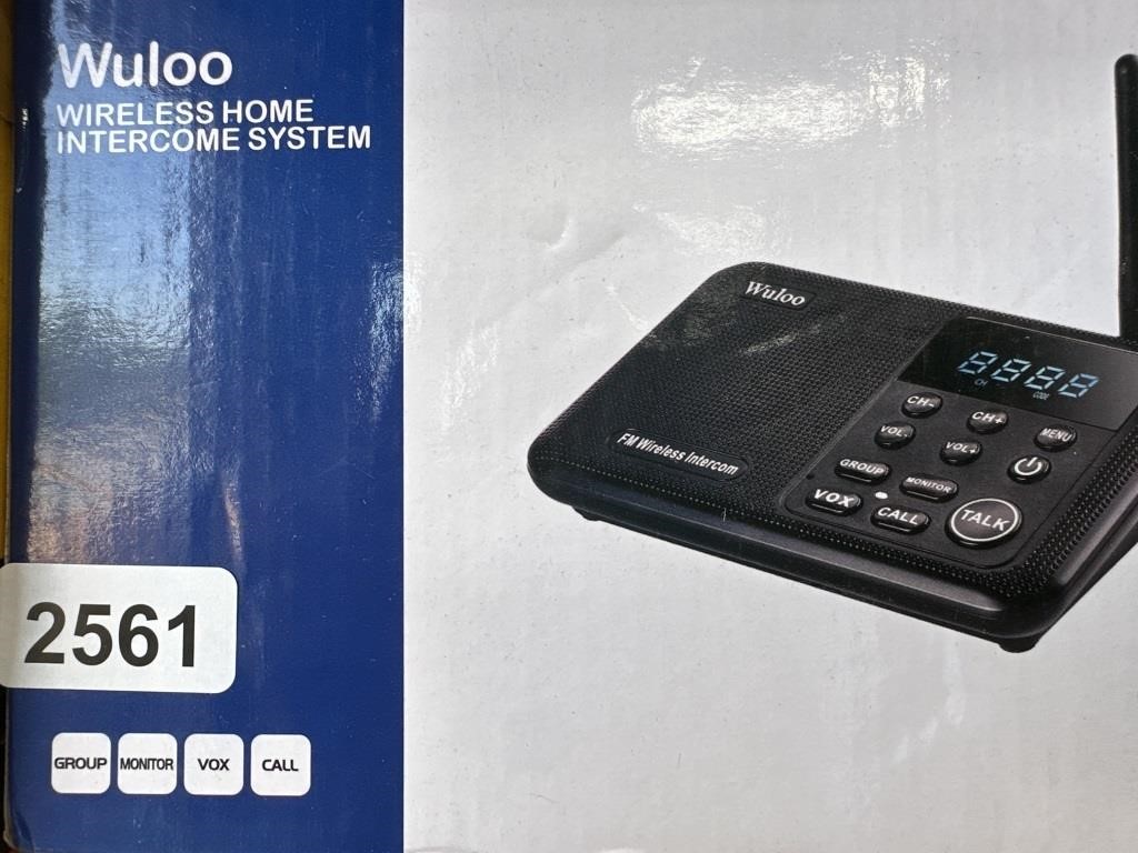 WULOO WIRELESS HOME PHONE INTERCOM SYSTEM