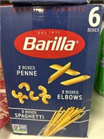 Barilla 6 boxes pasta