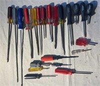 Assortment of screwdrivers