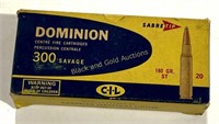300 Savage 180 Gr Dominion 20 Rounds