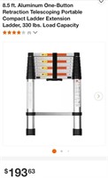 Compact Telescoping Ladder (Open Box)