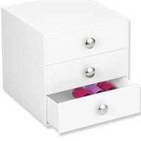 iDesign 3-Drawer Plastic Vanity Organizer