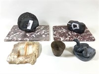 Marble, Ash Tray, Geodes, Soap Stone