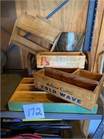 VINTAGE ADVERTISING BOXES & MORE