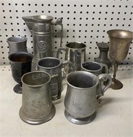 Metal Mugs & Goblets