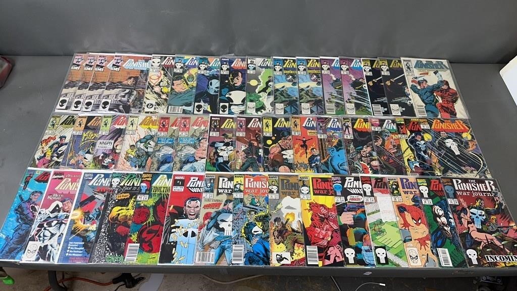 46pc The Punisher #2-89+ Marvel Comic Books