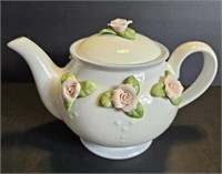 Vtg Teleflora Ceramic Teapot