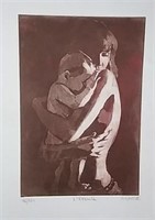 Signed & Numbered Alain Lacaze Print 9.5x12.5"