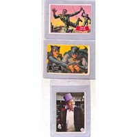(3) Vintage Batman Cards