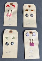 Vintage Lot of Jewelry Earrings