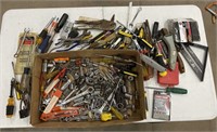 Box of misc tools