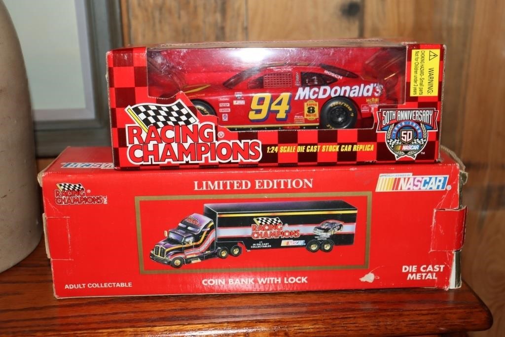 Racing Champions Limited Edition Coin Bank No 27