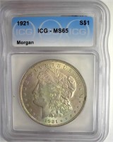 1921 Morgan PCI MS65