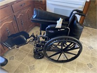 Invacare Folding Wheelchair w/Removable Footrests