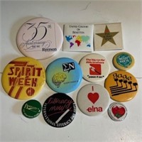 Collection of Vintage Buttons / Pins