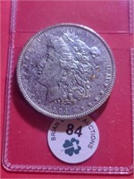 1904 O Morgan Dollar AU