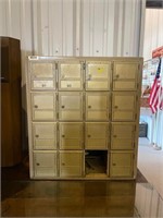 Vintage Post Office Boxes