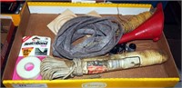 Funnel, Rope & Twine Miscellaneous Box Lot