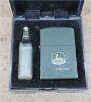 John Deere  Zippo Lighter w/Case
