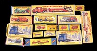 Vintage Matchbox Car Boxes