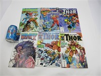 6 comics book vintage dont Thor, Superman, Weapon