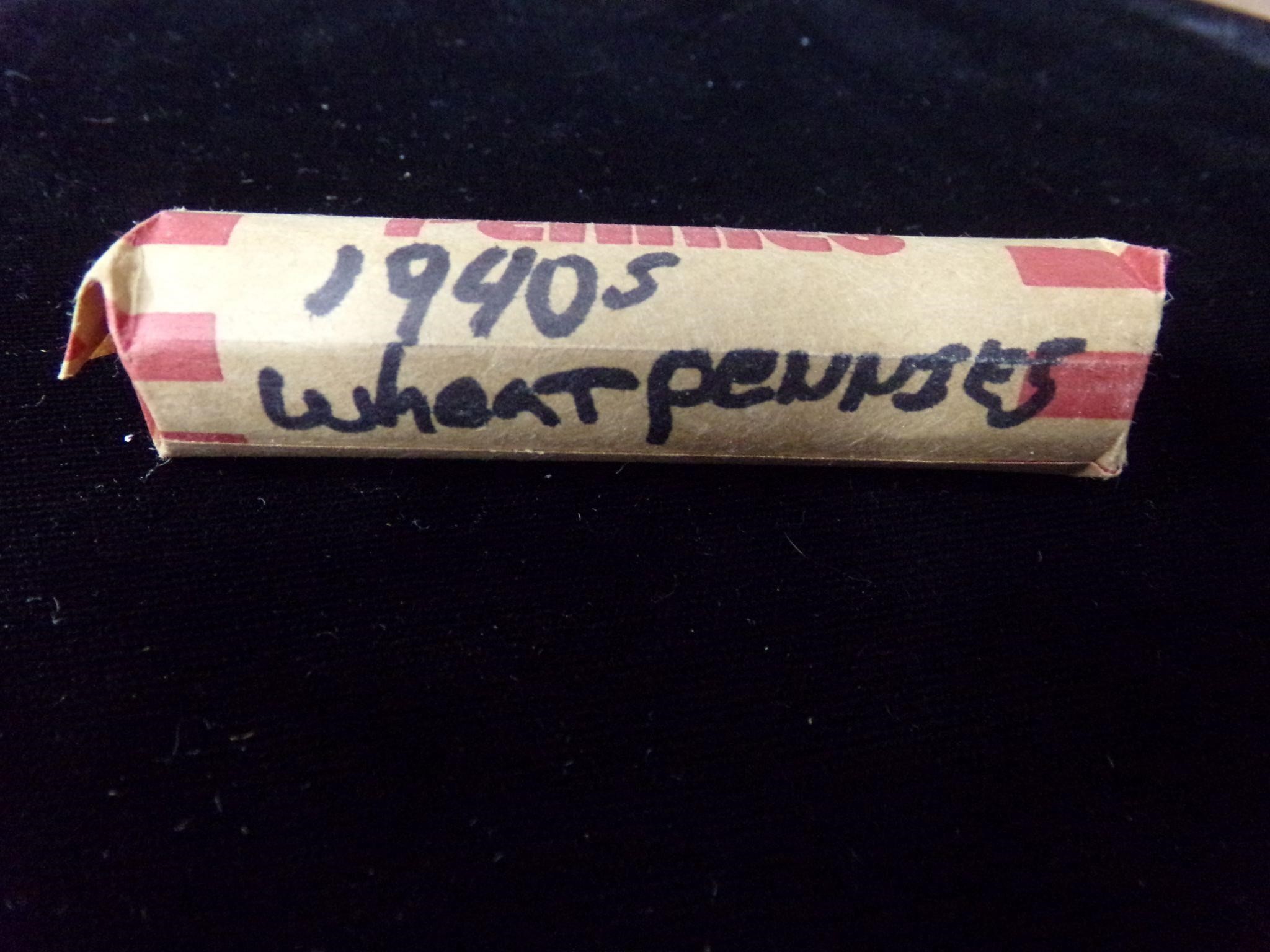 Roll 1940s Wheat pennies