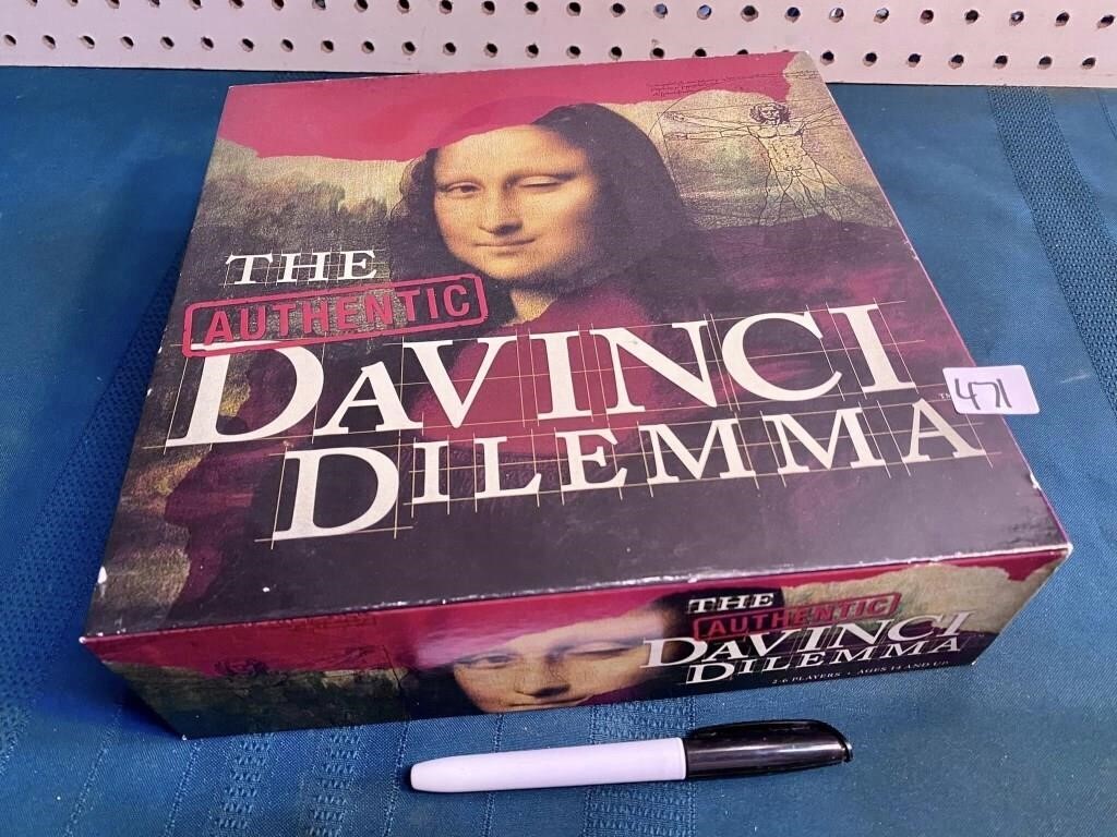 BOARD GAME - DAVINCI DILEMMA