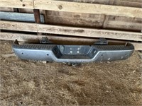 Dodge bumper with receiver hitch