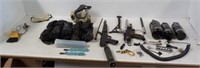 Vintage Paintball Marker And Co2 Tanks &