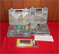 2 Pc Drill Bit Sets and Socket Set