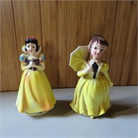 Vintage Cinderella & Snow White Figurines