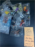 MIX BAG OF LEGO PIECES MARVEL NOT ORIGINAL LEGO