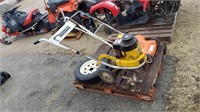 Garden Tiller, Push Lawn Mower, Trailer Tire