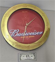 Anheuser-Busch Budweiser Beer Baytery Operated